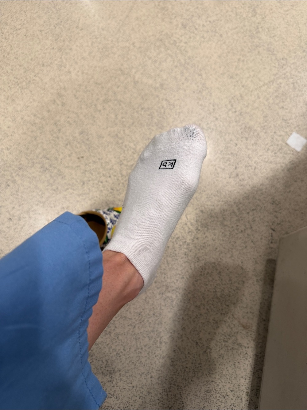KB White Low-Cut Ankle Socks - Lightweight Comfort